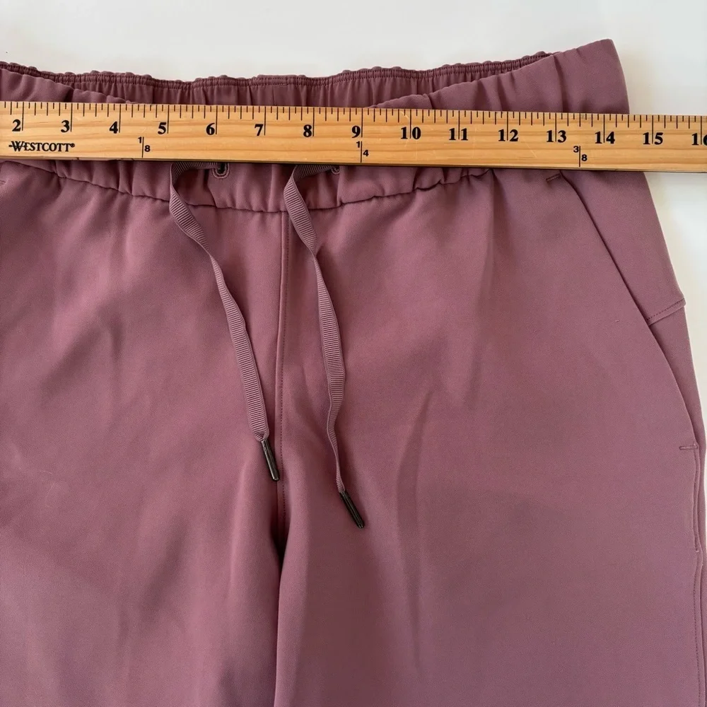 Lululemon Women's Dusty Pink On the Fly 7/8 Pant Athletic Athleisure Size 6